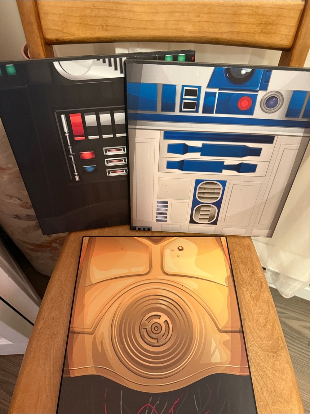Star Wars Droid-Themed Decorative Wall Art Set Of 3